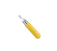 kowaku Ébavureur de Modélisme Ébavureur Grattoir Outil de Détail pour Nettoyer les Marques de Joint et Affiner les Replis des Pièces Métal Monobloc Adapté au, Couteau À Chanfreiner UA-97005