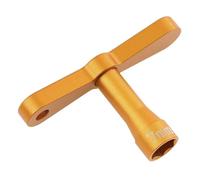 kowaku Écrous M4 pour roues de voiture RC, manchon de démontage, poignée en T, pour tout-terrain 1/10 1/8, outil d'installation en métal, Jaune