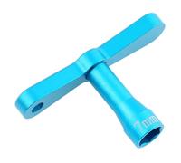 kowaku Écrous M4 pour roues de voiture RC, manchon de démontage, poignée en T, pour tout-terrain 1/10 1/8, outil d'installation en métal, Bleu