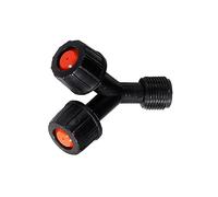 kowaku Embouts de buse de pulvérisation Buse de jardin, double pour pulvérisateur à dos, léger, buse de pulvérisateur réglable pièce de rechange pour ferme, Styled
