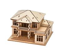 kowaku en Bois Représentant Une Maison, Un Projet de Construction Architecturale à Réaliser Soi-même, Un Cadeau d'anniversaire et Une Décoratio, 2 Niveaux