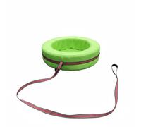 kowaku Enfant Assise Confortable Roues Pivotantes Poignée Rembourrée Structure Boisée Adaptée pour Exercices Sensoriels Animations Scolaires Sport en Plein Air Interaction Sociale, Vert