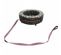 kowaku Enfant Assise Confortable Roues Pivotantes Poignée Rembourrée Structure Boisée Adaptée pour Exercices Sensoriels Animations Scolaires Sport en Plein Air Interaction Sociale, Vert Camouflage