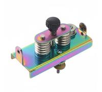 kowaku Enrouleur de Ligne de Pêche Ajusteur de Fil Station d'Enroulement Structure Compacte en Acier Inoxydable Bouton d'ajustement Adapté pour Pêcheur Atelier Préparation du Matériel, Multicolor