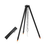 kowaku Ensemble de Barbecue avec Trépied et Lanterne Réglable pour et Activités de Camping.
