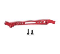 kowaku Ensemble de renforts de châssis avant et arrière 1/8, support de tige de renfort de châssis avant pour accessoires Senton Typhon Kraton 1/8, Rouge