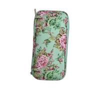 kowaku Étui Crochet Rangement Sac Organisateur Accessoires Tricot Crochet Compartiments Multiples Imperméable Tissu Oxford Convient Aux Déplacements Bricolag, Vert