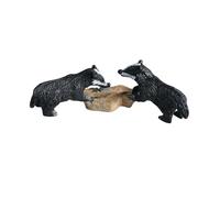 kowaku Figurine D'animal Miniature, Jouet éducatif, Peinte à La Main, Décoration Intérieure, Figurine En PVC, Blaireau