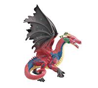 kowaku Figurine de dragon à collectionner, modèle réduit, pour les 7 ans et plus, Rouge