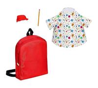 kowaku Figurine d'oie de Porche, Ensemble Mignon de Rentrée Scolaire pour Patio, Printemps, Extérieur