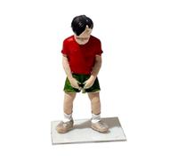 kowaku Figurine miniature peinte à l'échelle 1/64, idéale pour décorer une aire de jeux pour enfants ou créer une mini-décoration architecturale, Garçon Qui Urine