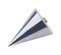 kowaku Fil à Suspendre Marteau Plomb Accessoire de Mesure Verticale en Acier Outil de Construction Métallique Précis Mallet pour Ligne d'Alignement Parfait, L