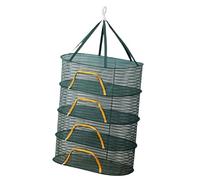 kowaku Filet de séchage Suspendu, séchoir Pliable, léger, Panier de Rangement pour thé, légumes, Viande, Plantes, Vaisselle, Quatre Couches