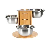 kowaku Gamelles surélevées pour Chiens, Stables et Faciles d'entretien, pour L'alimentation de Vos Animaux de Compagnie