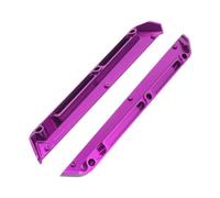 kowaku Garde-boue de Châssis de Voiture RC 2x1/12, Mise à Niveau, Accessoires de Bricolage, Barre de Sentiers Latéraux En Alliage D'aluminium pour Wltoys 124, Violet