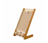 kowaku Griffoir pour Chat Griffoir Chat Grattoir Chat Panneau Griffoir Plateau Incliné et Surface Murale Bois et Sisal Résistant aux Griffes avec Animation, Style to 1
