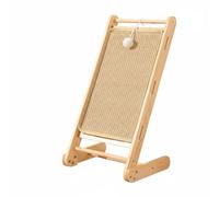 kowaku Griffoir pour Chat Griffoir Chat Grattoir Chat Panneau Griffoir Plateau Incliné et Surface Murale Bois et Sisal Résistant aux Griffes avec Animation, Style to 2