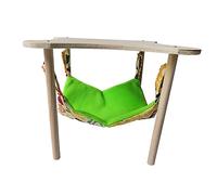 kowaku Hamac de cochons d'Inde, Tunnel de cachant Le lit de Couchage, hamac Suspendu lit Hamster hamac pour Lapin Nain Lapin Rat Petits, 28cmx28cmx24cm