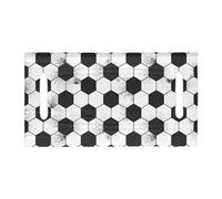 kowaku Housse de Siège de de Golf Couverture Tapis Protection Protège-siège Lavable et Réutilisable Convenable pour Les Chariots de Golf avec, Blanc Noir