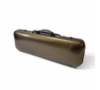 kowaku Housse de Violon 4 4 Étui Rigide Coffret Boîtier Coque avec Coque Antichoc Serrure à Code Fibre de Carbone Poche, Café, Boîte Carrée 4/4 Avec Sac À Partitions + Serrure À Combinaison