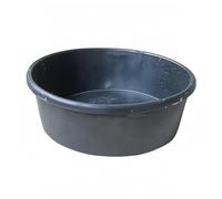 kowaku Industrial Container Plat Animal Récipient Caoutchouc Bol Stable Capacité Pratique Surface Moulée Nettoyage Facile Adapté à Repas et Eau Animaux Familiers 27cm23cm10.5cm