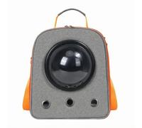 kowaku Industrial Container Transporteur pour Sac de Transport Portable Cage à Ventilation Boîte de avec Poignée Supérieure Panneau de Contrôle Avant, Orange