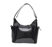 kowaku Ita Sac à Main Bricolage Mignon Portable Grande capacité Sac à Dos Sac à bandoulière pour Anime Affichage fête faveur Cosplay Anniversaire Filles, Noir