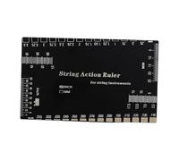 kowaku Jauge de Hauteur de Cordes de Guitare, échelle de Réglage de Guitare, Outil de Mesure de L'action Des Cordes En Acier Inoxydable, Outil de Luthier, CarrÉ