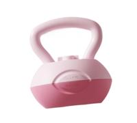 kowaku Kettlebell rempli d'eau Exercice Kettlebell Squats Exercice corporel Ergonomique Poids réglable 2-4 kg Équipement de Fitness à Domicile, Rose