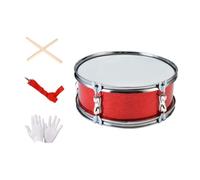 kowaku Kit de caisse claire de 14 pouces, groupe d'école de marche pour étudiants, débutant, pratique de la caisse claire, sangle de cou, Sprpog Drum 14po