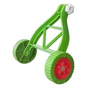 kowaku Kit de Roue de Support Réglable pour Débroussailleuse, en PVC, Adapté Au Débroussaillage et Au Jardinage, Vert