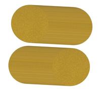 kowaku Lot de 100 Boutons En Papier Vierge, Fournitures de Fabrication de Boutons, Raccords, Pièces de Rechange, Artisanat Portable pour Enfants et Amateurs, or