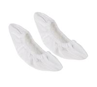 kowaku Lot de 2 Couvre-Patins Souples et Absorbants pour Protéger Les Lames, Accessoires de Patinage, Blanc, XL
