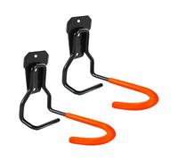 kowaku Lot de 2 Crochets de Garage pour Suspendre des vélos et des Chevrons d'atelier, Orange