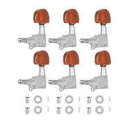 kowaku Lot de 6 Chevilles D'accordage pour Cordes de Guitare, Réparation Professionnelle, Modification avec Vis