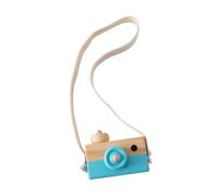 kowaku Mini Appareil Photo décoratif Vintage avec Sangle de Suspension, Cadeau d'anniversaire, Facile à Transporter, Jeu de Simulation, Accessoires, Bleu