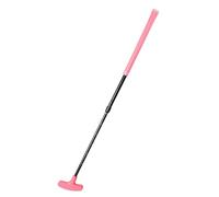 kowaku Mini Putter de Golf rétractable pour droitiers ou gauchers, pour Femmes et Hommes, putters de Golf bidirectionnels, Club de Golf pour Jardin, Rose