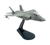 kowaku Modèle d'avion F35A à fuselage profilé 1:72 avec Base d'affichage, modèle de Chasseur moulé sous Pression pour Cadeau d'anniversaire pour
