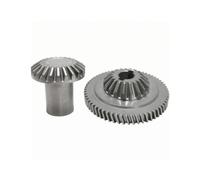 kowaku Moyeu d'Engrenage pour Robot Pétrin Kit d'Engrenage Roue Dentée Pièce de Transmission Métal Usiné pour Remplacer les Pignons Usés Compatible Appareils Maintenance Atelier Réparation Domestique