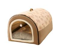 kowaku Niche pour Chien et Chat, Tente pour Chien, Abri pour Animaux de Compagnie avec Coussin, Lit de Chenil Doux et Lavable, Nid Doux et Chaud, Nid pour Ch