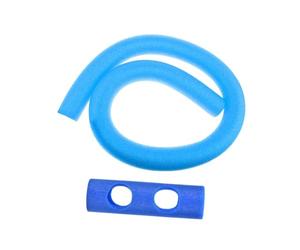 kowaku Nouilles de Piscine Flottantes Flexibles avec Joint de Connexion, Tube En Mousse Rond, Bleu