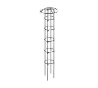kowaku Obélisque de Jardin en Treillis pour Plantes en Pot, Support décoratif et Robuste pour Fleurs d'extérieur, Cage pour concombres, Haricots et, 130cm 1 Parapluie