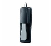 kowaku Pédale de Sustain pour Clavier Électronique Pédale Footswitch Pédale de Maintien Construction Métal et Plastique Base Antiglisse pour Appuis Sûrs, Argent, Amélioré
