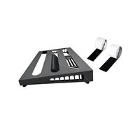 kowaku Pédalier Effets Guitare Plateau Pédales Métal Portable Bande Fixation Stabilité Adapté Aux Pratique Studio Représentation, S