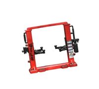 kowaku Plateforme élévatrice miniature à l'échelle 1/64, support pour voiture télécommandée, table élévatrice manuelle, Rouge