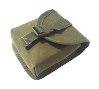 kowaku Poche de Ceinture de Plongée en Nylon 600D Accessoire de Plongée Multifonction pour Transporter des Poids Souples Adaptée aux Amateurs de Plongée et, armée Verte, 14 x 12 x 4cm