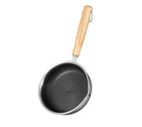 kowaku Poêle à Frire Manche En Bois Compacte Mini Poêle à Frire Usteile pr Cuisines, Studios, 16cm