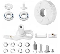 kowaku Pool Cleaning Axle Kit Essieu Axe de Roue Roulements Clips Vis Pièces d'ajustement et Métal pour Remise en État sans Remplacer l'Unité Adapté à Réparation d'Aspirateur Entretien de Bassin