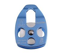 kowaku Poulie d'escalade Compact avec Simple Robuste Aluminium Allié Adaptée à Rigging et Secours Installation Facile Convient pour Grimpeur Sauvetage