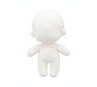 kowaku Poupée en Peluche Visage Absent Rembourrée Jouet Doux Moelleuse, Corps Nu - Corps Multi-pièces De 15cm